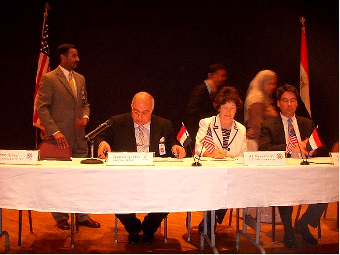 US-Egypt Partnership Signing Ceremony